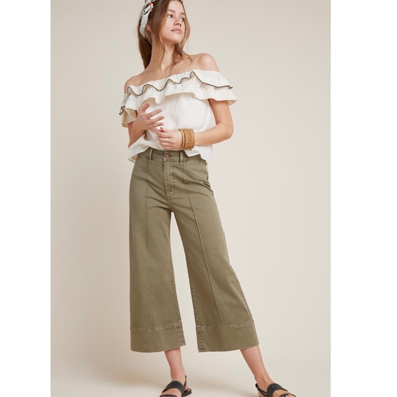 Anthropologie Pants - Anthropologie Pintucked Chino Pants Anthropologie Pants - Anthropologie Pintucked Chino Pants